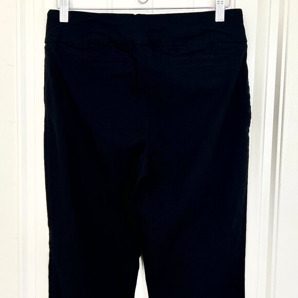 Hilary Radley Black High-Waisted Tummy Control Super Stretch Pull-on Skinny Pant - Picture 10 of 12